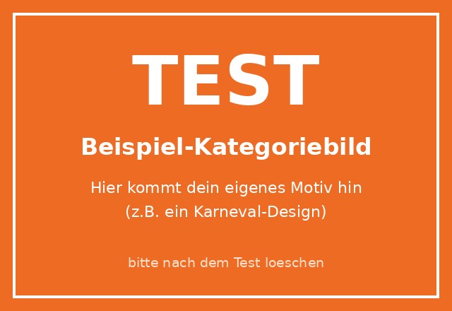 TEST-Bereich - Beispiel, bitte spaeter loeschen